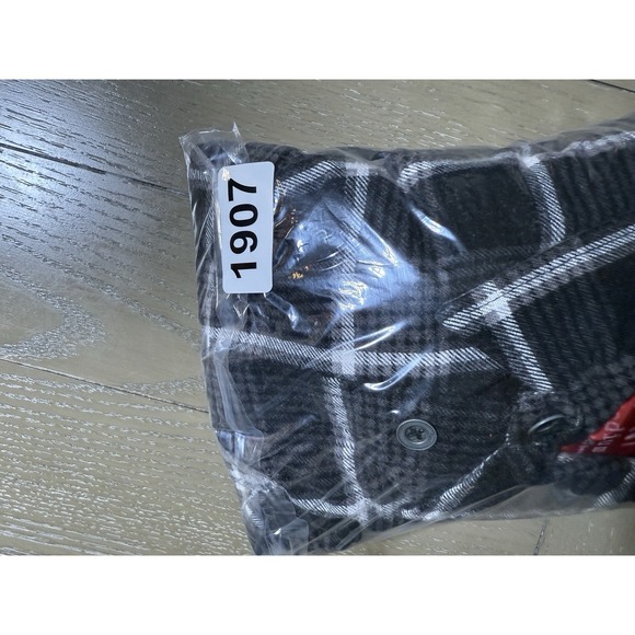 Altamont Andrew Reynolds Workwear Shacket Lined Plaid Flannel Mens Medium Gray - Picture 11 of 11